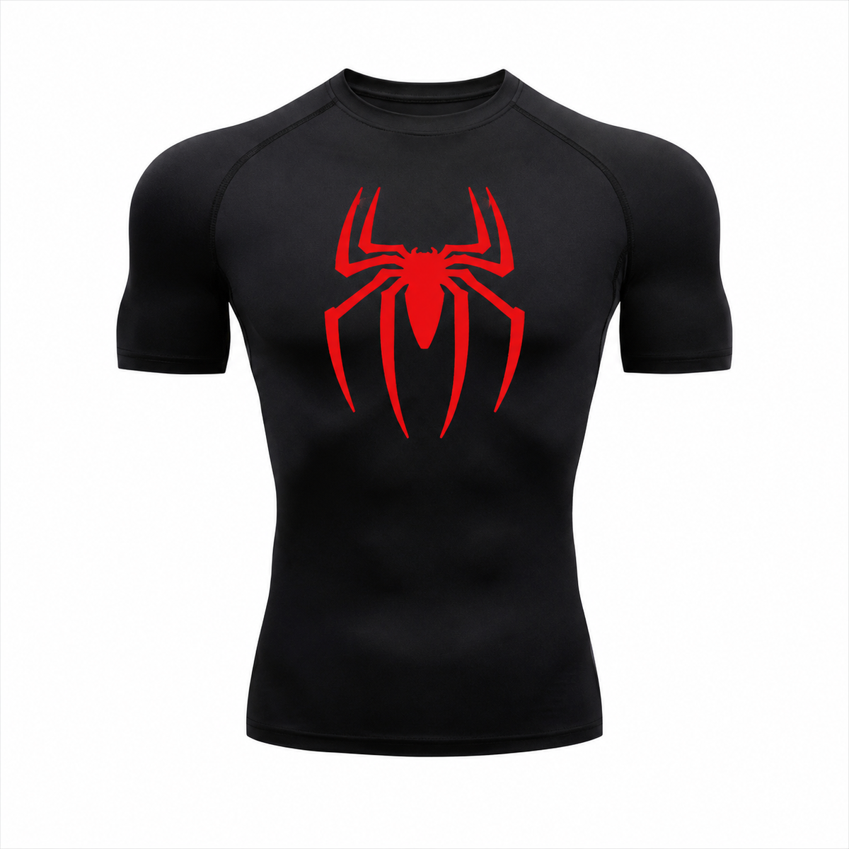 SpiderForce Compression Shirt Black/Red