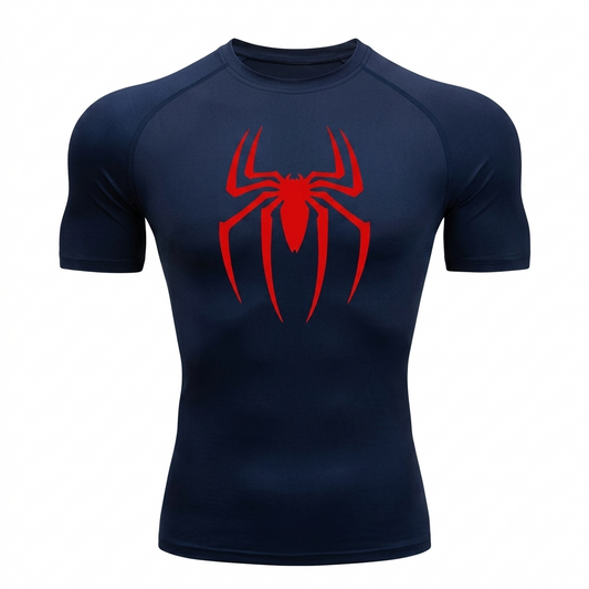 SpiderForce Compression Shirt Blue/Red