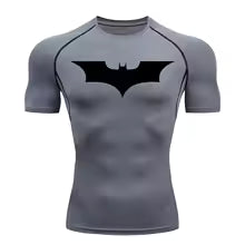 BatForce Compression Shirt Grey/Black