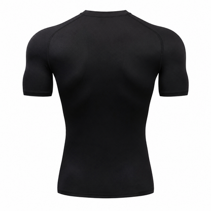 SpiderForce Compression Shirt Black/White